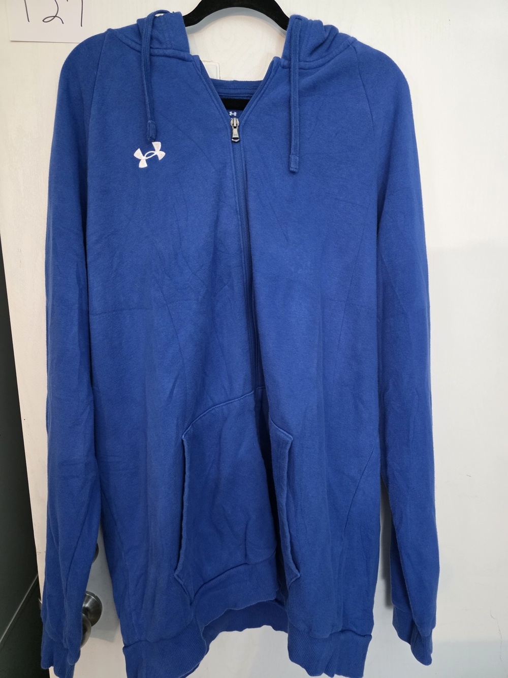 Under Armour Men's Blue Full-Zip Hoodie